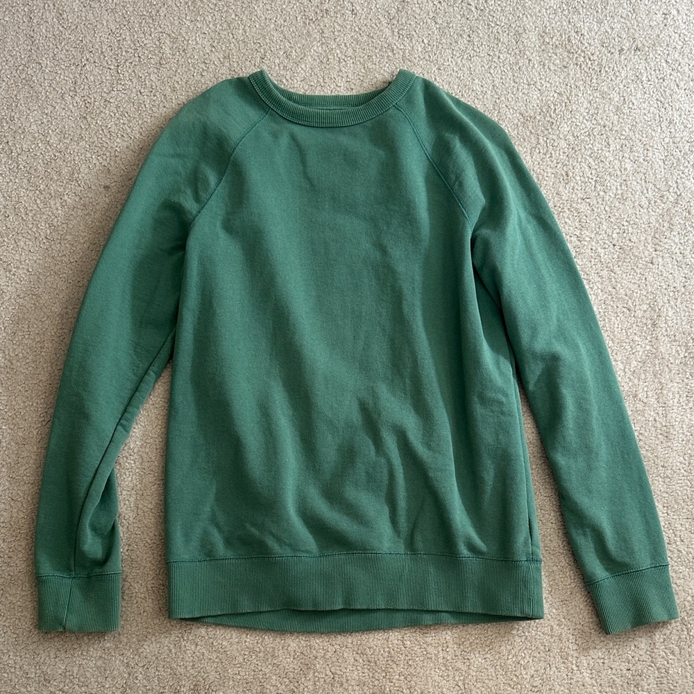 H&M Men's Green Crewneck Sweater
